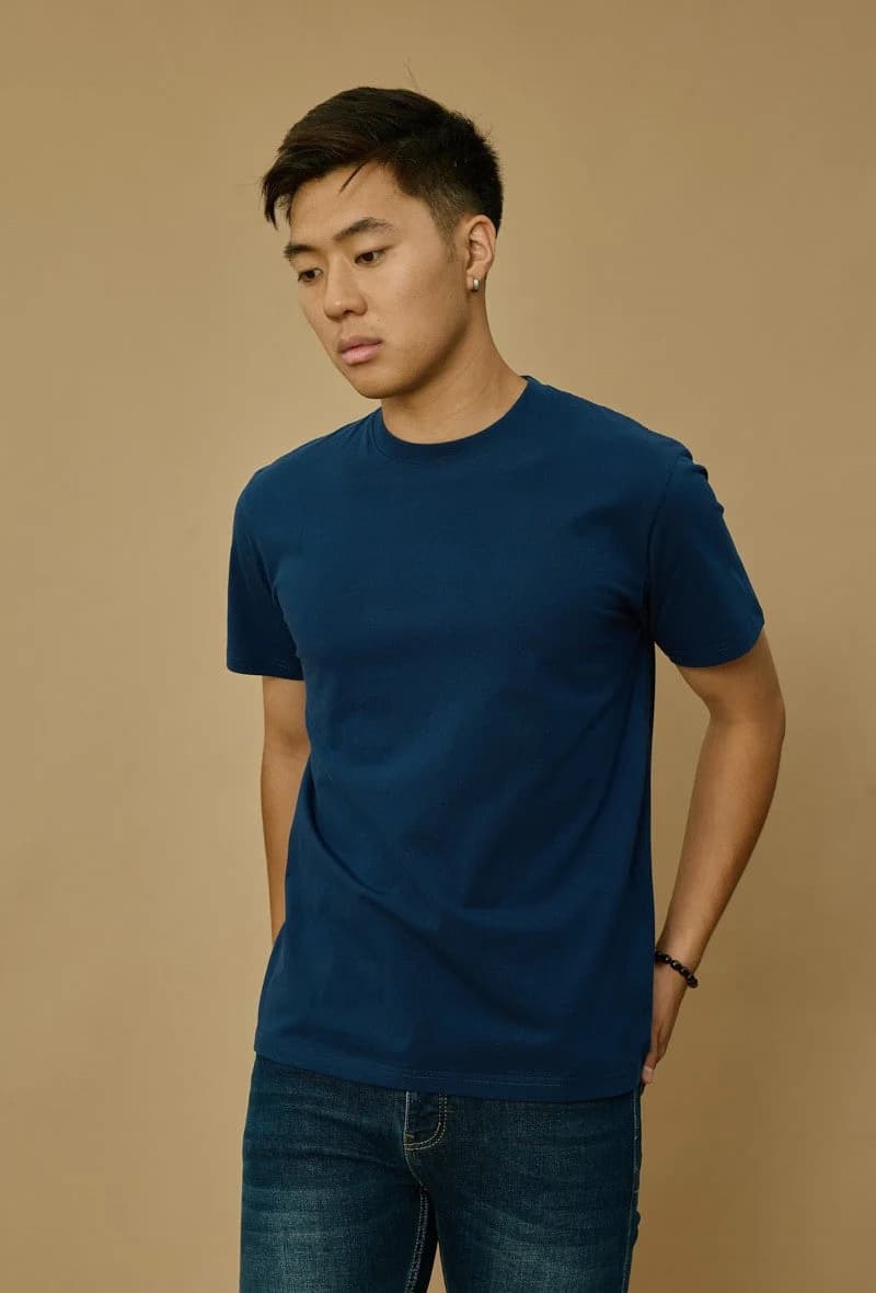 Moamico - Basic T-shirt Navy
