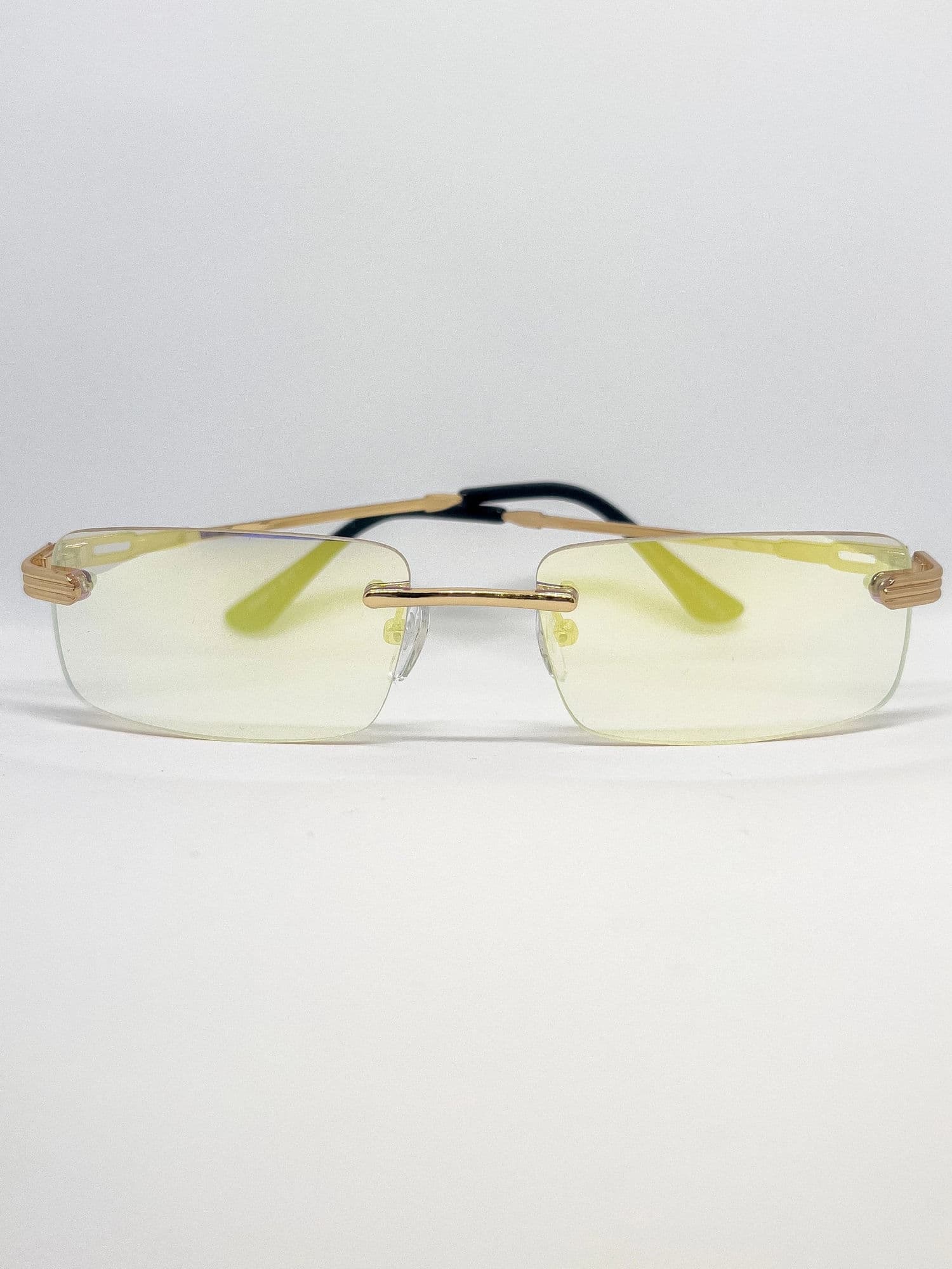 Moamico - Rimless Bril Geel