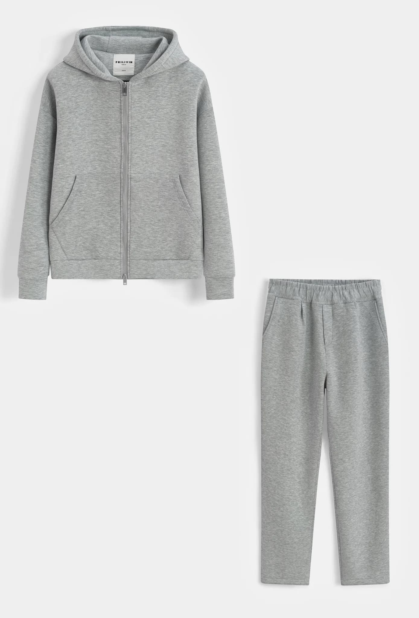 Moamico - Oversized Hoodie Set Grijs