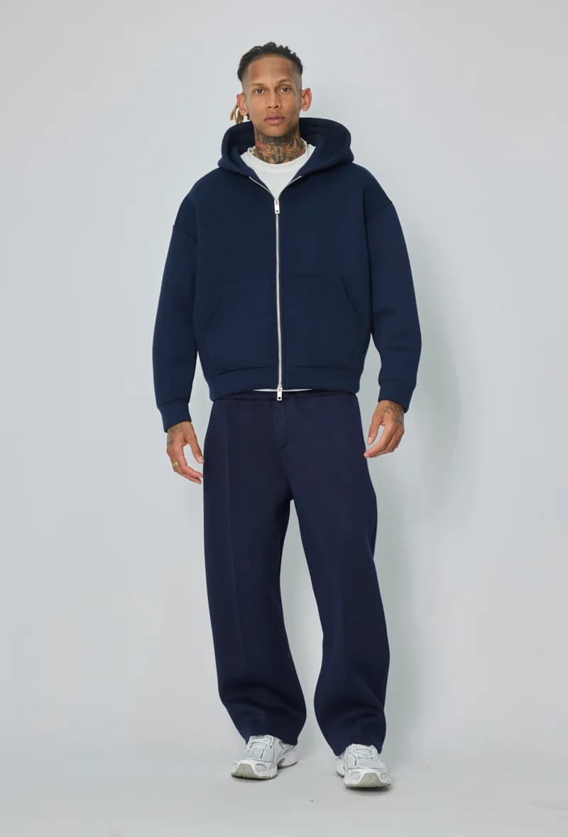 Moamico - Oversized Hoodie Set Navy