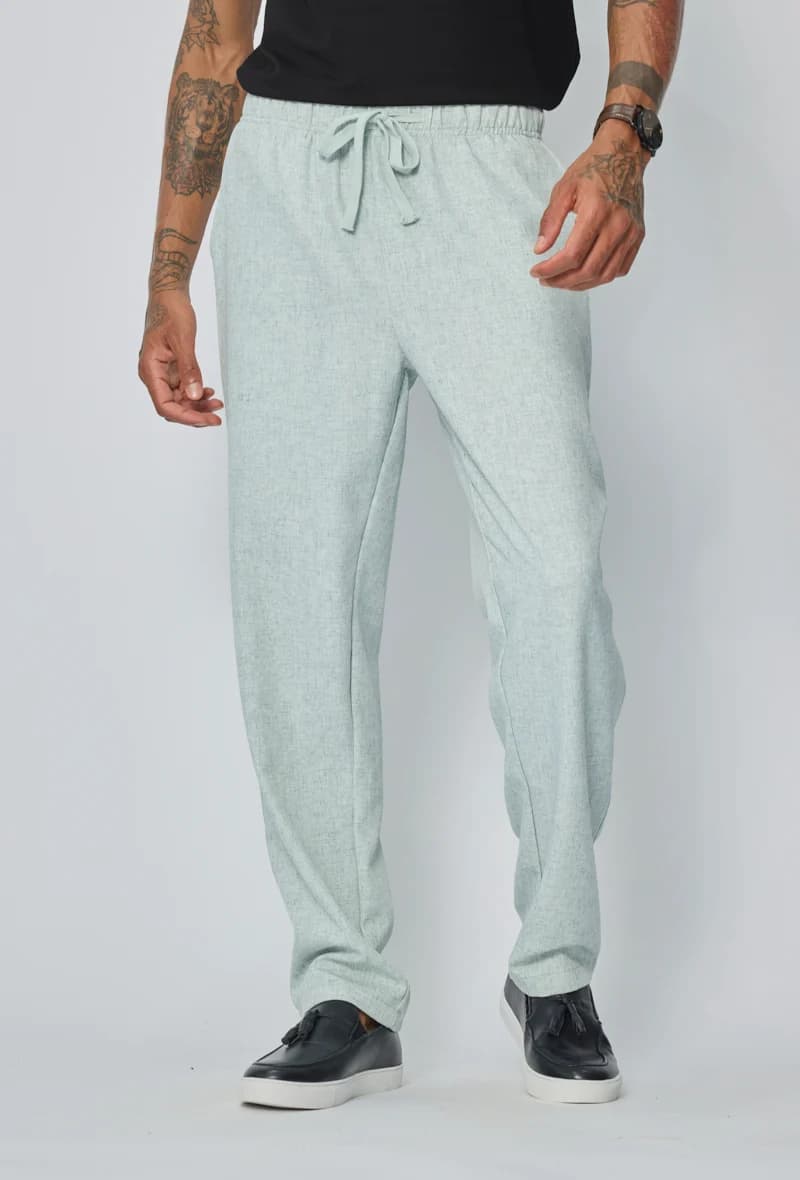Moamico - Relaxed Broek Mint