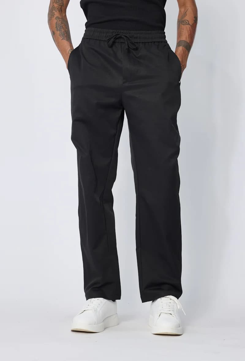 Moamico - Relaxed Broek Zwart