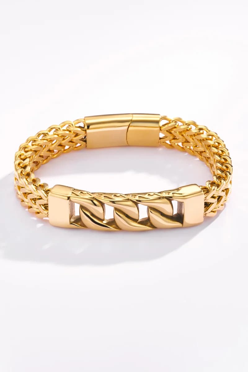 Moamico - Schakelarmband Goud